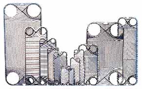 plate components for heat exchanger
